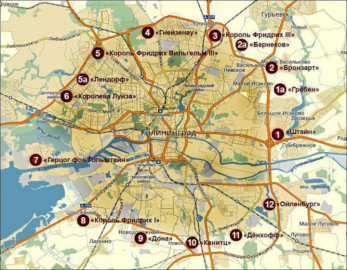 карта фортов